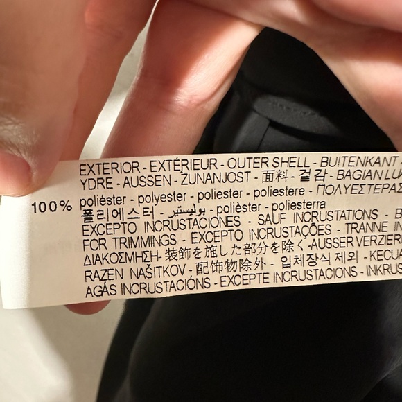 Zara Sheer Glittery Midi Dress - size L - Picture 8 of 8